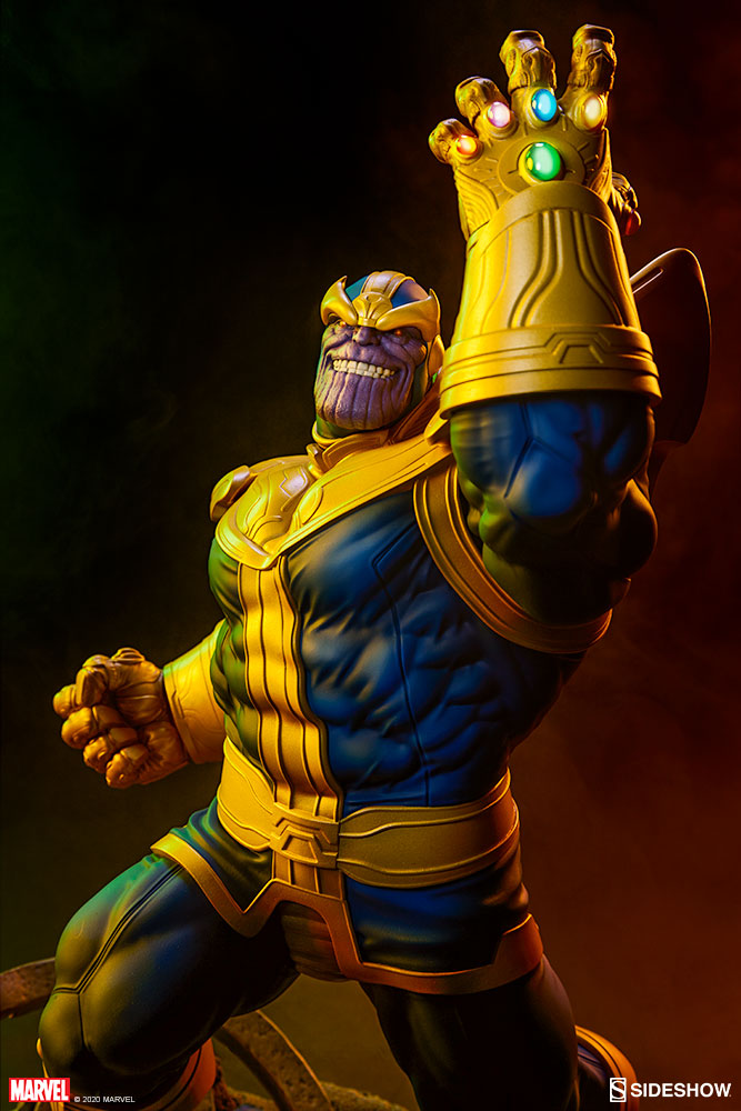 Sideshow Marvel Thanos Classic Avengers Statue